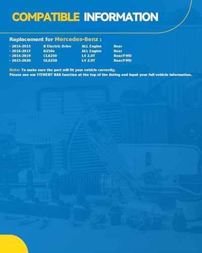 Image of PHILTOP 512561 x1 Rear Wheel Bearing Hub Assembly for Mercedes-Benz CLA250