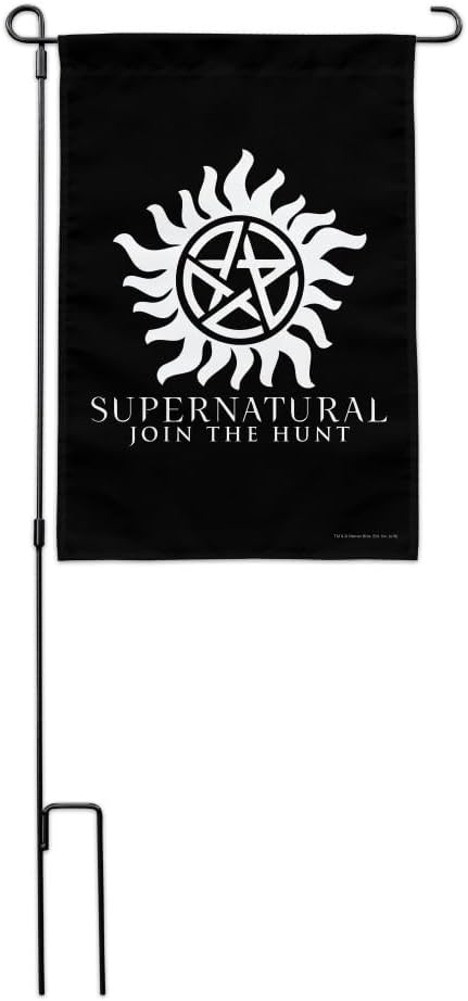Supernatural Anti Possession Symbol Garden Yard Flag