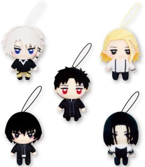 Kagura-bachi Capukko Friends Mini Mascot Set of 5 Gacha Gashapon Capsel Figure Japanese