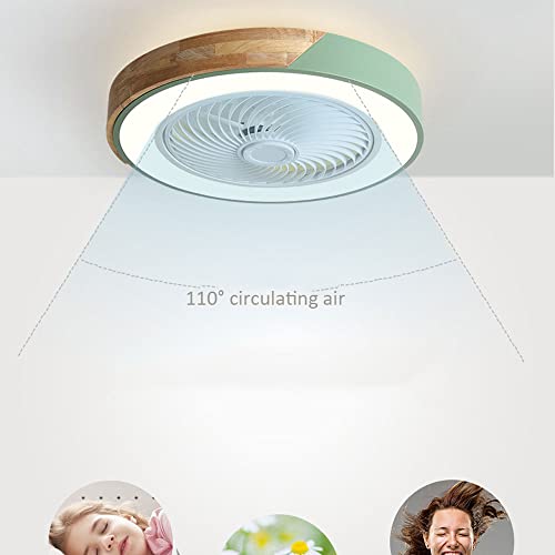 Ventilador de techo con luz LED para sala de estar con mando 5