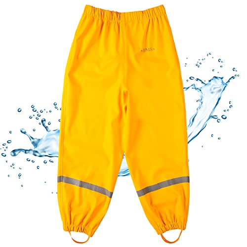 Preisvergleich Produktbild BMS Regenbundhose, wasserdicht für Jungen in Gelb Größe 98