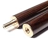 CUESOUL 3/4 Jointed Snooker Cue 57 inch Handcraft with Extension/Joint Protector Packed in Leatherette Cue Bag
