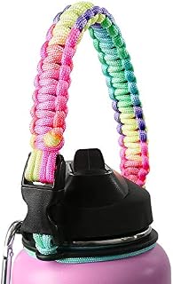BOYKO Paracord Handle for Hydro Flask Wide Mouth Water Bottle - Paracord Carrier