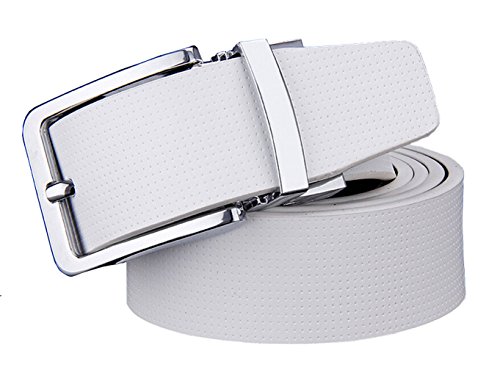 Men's Reversible Belt Leather Straps With Removeable Gold/Sliver Buckle Dress Belt For Men