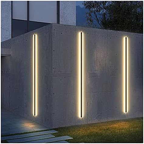 ZYSKABQ Lamp SCONCES Wandlicht Creatieve waterdichte Outdoor Long Strip LED Wandlamp IP65 Aluminium Garden Porch SCONCE LICHT SCONCE LUMINICH (Emitting Cold, 30 cm 9W) Lamp Octopus feet