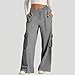 GOHRSHA Sweat Pants for Womens Sweatpants with Pockets Baggy Barrel Cargo Pants High Waisted Wide Leg Joggers Fashion Clothing Streetwear Pantalones para Mujer