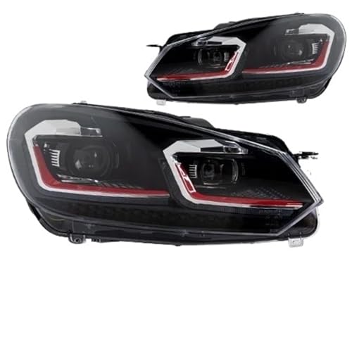 For VW For Golf6 For Golf 6 for MK6 Headlight 2009-2012 R20 For GTI Head Lamp For Projector Lens Automotive Accessories Car Lights Car Lamps Headlamp