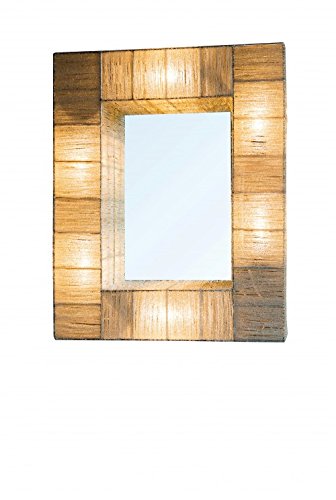 Decoshop Espejo Rectangular Luminoso (75 x 60 cm)