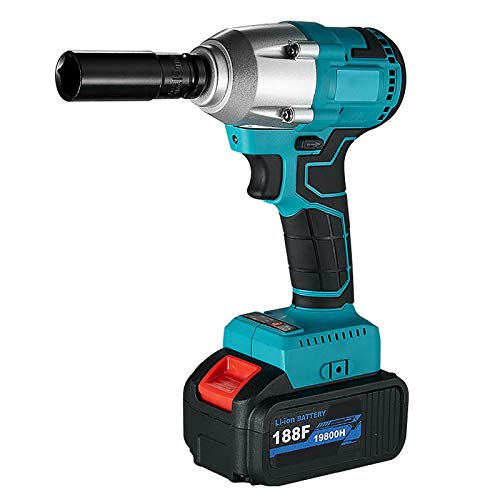Horypt Chave de impacto sem fio 20 V, chave de impacto elétrica, chave de impacto sem fio, kit de ch
