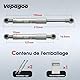 Vepagoo 2X Gasdruckdämpfer 200N Original Kesseböhmer Lift-o-Mat Gasdruckfedern Kompressionsfeder Ersatzteil für Kesseböhmer Beschlag