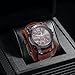 Imagen de Wzmzjy Reloj Wrt para Hombre, Esfera Redonda