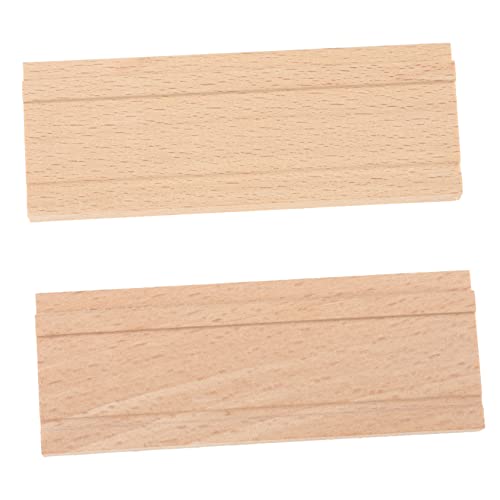 Toddmomy 10-tone Kalimba Wooden Bridges Solid Walnut Material for Kalimba and Other Finger Pianos