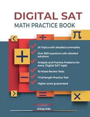 SAT Prep Book - Full-Length Exams, Online Video Tutorials, Digital SAT ...