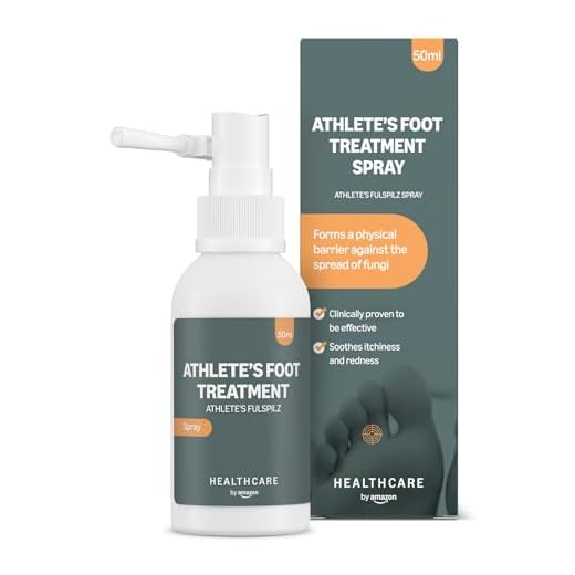 Amazon Basic Care Spray para el tratamiento del pie de atleta, 50ml