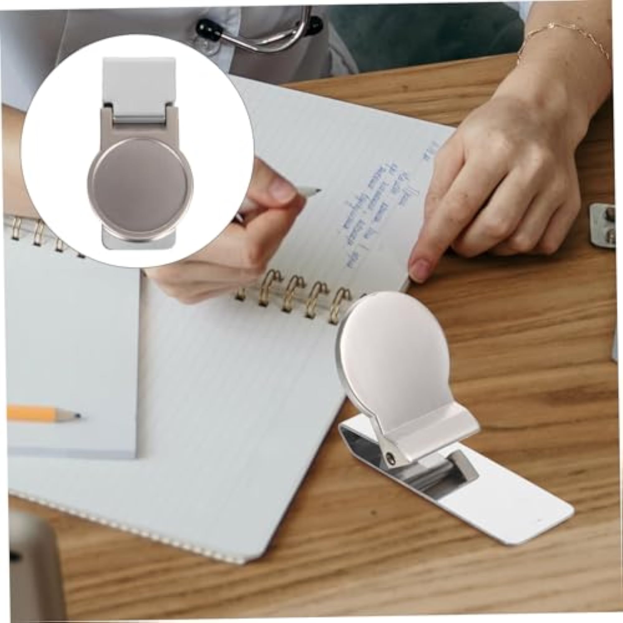 Portable Metal Note Clamps, Practical Money Holder