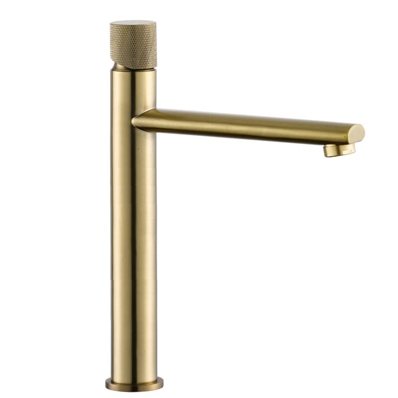 Mitigeur de lavabo noir eau chaude froide en laiton pour évier de salle de bain et grue wc