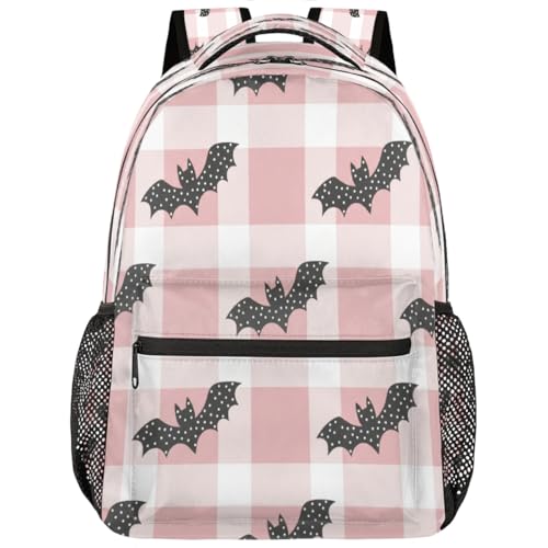 Mochila ligera de murciélago que protege tu laptop en la escuela y viajes