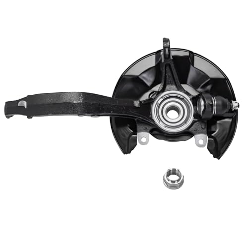 Image of Detroit Axle - Front Steering Knuckles & Wheel Bearing Hubs for 2008-2012 Honda Accord 2009-2014 TSX Steering Knuckles & Wheel Bearing Hubs Replacement