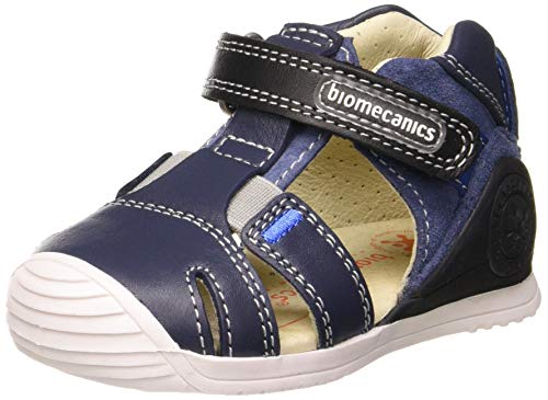Biomecanics 202136, Sandalias, Azul (Ocean (Sauvage) Paprika), 23 EU