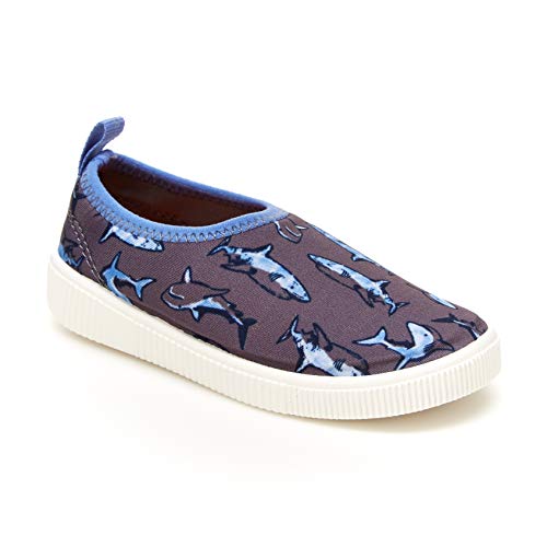 Simple Joys by Carter's Boy's Archer Kaia Aqua Set Sandal, Navy/Gray, 11 Little Kid by Simple Joys by Carter's - Image 5