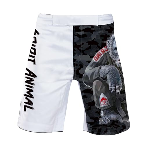 Men’s BJJ Animal Pro Durability Fight Short for MMA Grappling