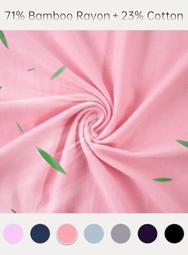 Image of EA'S SECRET Robes for Women Summer Lightweight Bathrobe Bamboo Short Kimono Robe Soft Spa Bath robe Sleepwear for Ladies