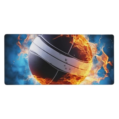 Tapis de souris XXL antidérapant pour stabiliser votre clavier et souris PC