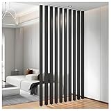 Privacy: questo elegante divisorio dispone di doghe che forniscono una separazione efficace pur consentendo la circolazione dell'aria. Il suo design versatile consente layout flessibili della stanza, garantendo che il tuo spazio personale sia ininterrotto. Perfetto per camere da letto, bagni o spazi di lavoro, questo divisorio crea un ambiente confortevole pur mantenendo la tua privacy. Goditi un livello di privacy personalizzabile che soddisfa le tue esigenze.