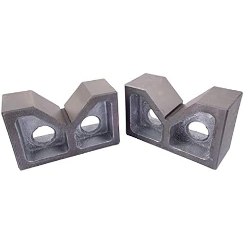 HHIP 3 X 1-3/4 X 2-3/8 INCH CAST Iron V Block Set (3402-1001) Cover