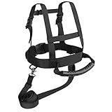 Odoland Ski and Snowboard Training Harness with Removable Leash and Easy Lift Handle, Speed Control Teaching - 2 pcs Type, Perfect for Beginners