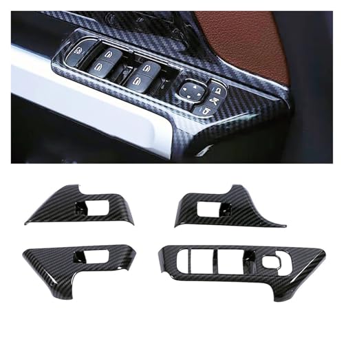 Autocollant fibre de carbone vitre voiture finition premium Benz Classe B GLA