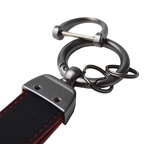 Image of Zorratin 2-Layer Suede Leather SS Key Chain Keychain Ring for Chevrolet Chevy SS Camaro Impala Malibu Holden