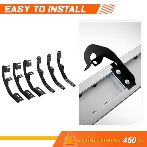 Estribos laterales de aluminio 6" para Silverado y Sierra miniatura 5