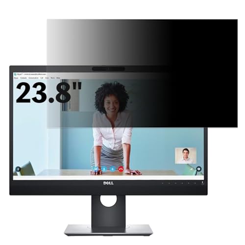 Dell P2418HZm 23.8インチ 対応 覗き見防止 フィルター プライバシーフィルター パソコンPC モニター 液晶保護フィルム ブルーライトカット 反射防止 パソコン セキュリティーのぞき見防止 両面使用可能 反射防止 着脱簡単