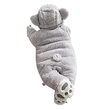 Pijamas de invierno para bebés: hechos de materiales de alta calidad para uso seguro y de bebé.