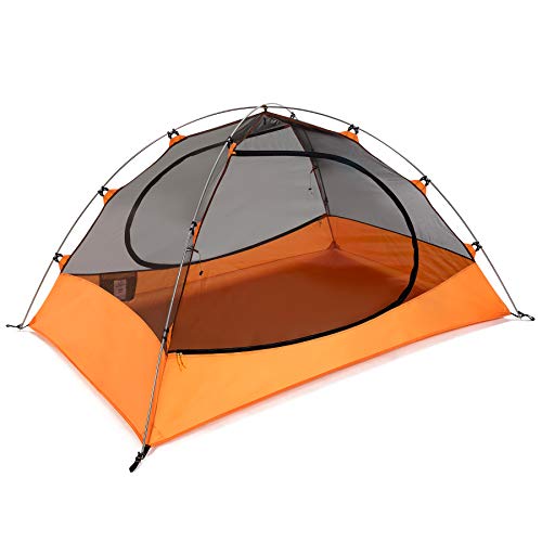Image of Clostnature Lightweight Backpacking Tent - 1 /1.5 /2 /3 /4 /6 Person Ultralight Waterproof Camping Tent, 3 Season Large Size Easy Setup Tent for Family, Outdoor, Hiking and Mountaineering