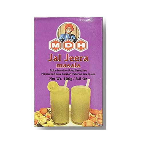MDH ジャルジーラマサラ 100g ザルジーラマサラ Jal Jeera Masala ミックススパイス ハーフ カレーパウダー カレー粉 香辛料 調味料 エスニック 業務用 カレーマサラ スパイスミックス ガラムマサラ ザルジラマサラ (100g×4個)のサムネイル
