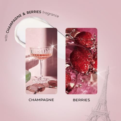 Image of Nykaa Wanderlust Dreaming of Paris Moisturizing Body Lotion, Champagne & Berries Scent, Deep Hydration Daily Body Care for Soft & Smooth Skin, 300ml
