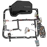 4L60E 4L65E Automatic Transmission Master Solenoid Kit EPC TCC 3-2 PWM w/Harness Filter Gasket Compatible with GM 2003-2005 M30 M32 Replace#24209121 24215111 24230298 8683187 8677314 24208576