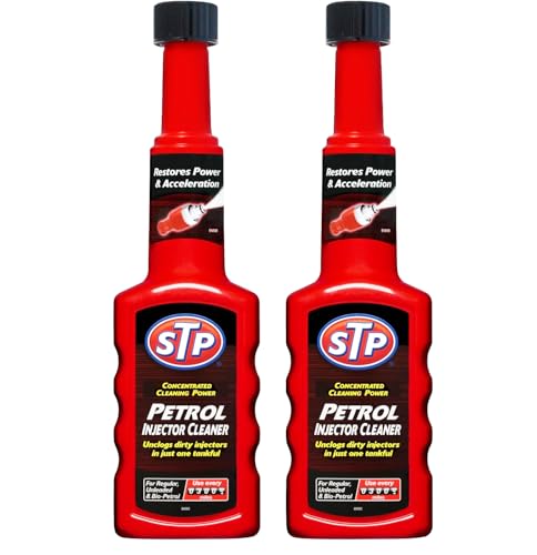 Image of AXpower Inspirational Technology Empowering People STP Petrol Injector Cleaner – 2 Pack (2 x 200ml) | Cleans Fuel Injectors, Improves Engine Performance & Fuel Economy | For All Petrol Engines