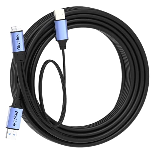 OkyLink USB 3.0 (3.2 Gen 1) A to Micro-B Male to Male Data Cable, 5Gbps High Speed Transfer...