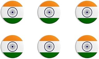 ARYANSH-SHOPPE-Indian-Flag-Badges-Round-Pin-Badge-for-Independence-Day-Republic-Day-amp-Other-Ev