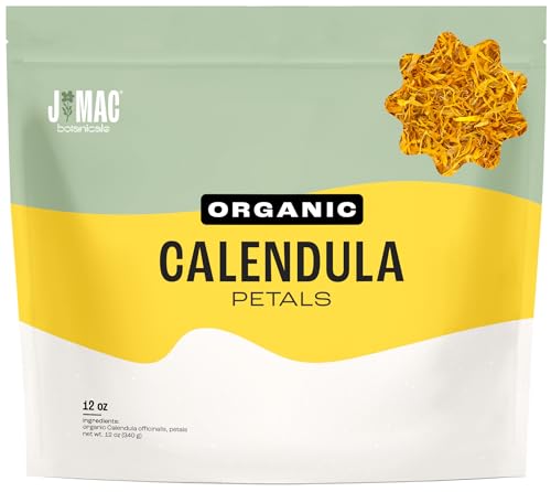 J Mac Botanicals Organic Calendula Petals