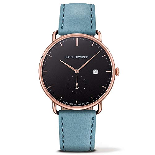 Montre Homme PAUL HEWITT PH-TGA-R-B-23M en acier de haute qualité de 42 mm