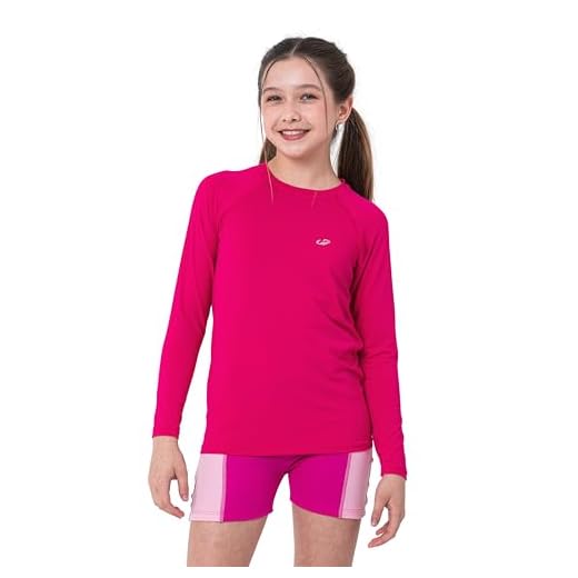 Camiseta Manga Longa Com Proteção UV 50+, Hammerhead, Infantil, Pink, Tam. 10