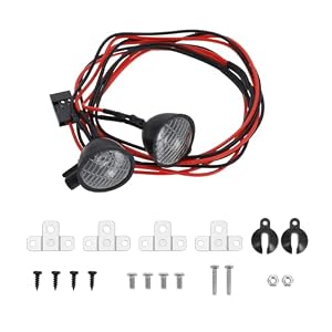 Create idea – Create idea 1 Set RC Auto Scheinwerfer 1/10 RC Auto Rund Dac