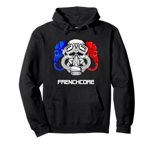 Frenchcore Gas Mask - Frenchcore Hardcore French Core Sweat à Capuche