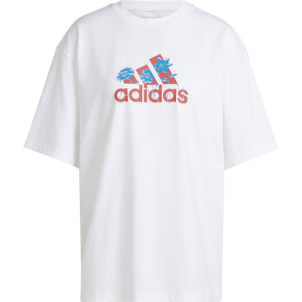 Adidas Flower Pack Badge of Sport tee Camiseta Mujer