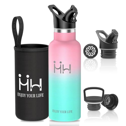 HAPPDA  500ml ۉ ۗ Y_Ή 304XeX X|[c{g ~ߓhŎ₷ 2ނ̊Wt L݌vŐȒP hR\ƍ zܕtŎ^ѕ֗ y nht ϋv jp X|[c s It