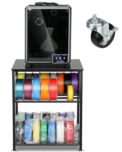 AHOWPD 3D Printer Stand with Filament Storage